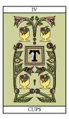 The Four of Cups