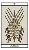 The Nine of Swords