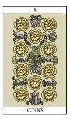 The Ten of Coins