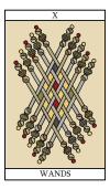 The Ten of Wands