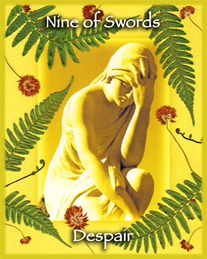 Cemetarot Nine of Swords