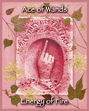 Cemetarot Ace of Wands