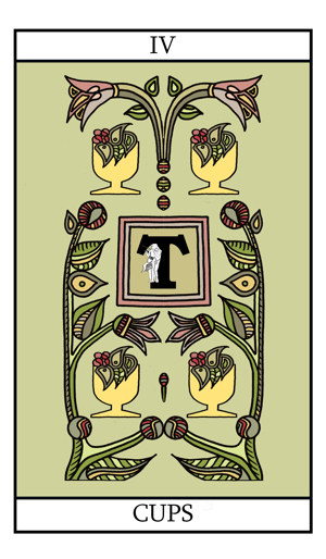 The Four of Cups