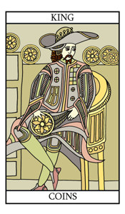 The King of Pentacles (Coins)