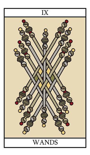 The Nine of Wands