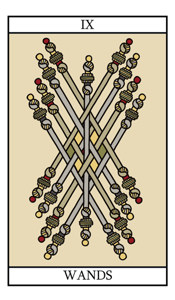 The Nine of Wands