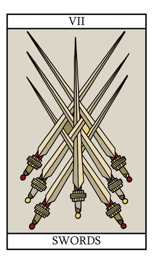 The Seven of Swords