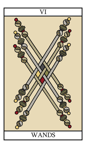 The Six of Wands