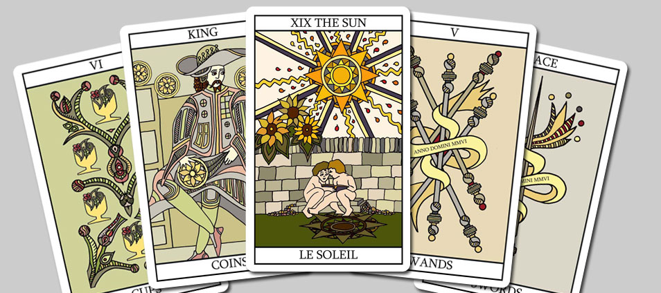 tarot card combinations app