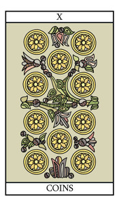 The Ten of Pentacles (Coins)