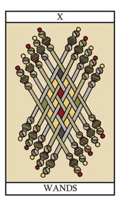 The Ten of Wands