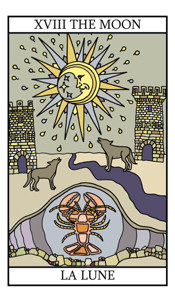 ¿Qué representa la Luna si sale en una tirada de Tarot?