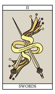 Two of Swords Tarot Card Meaning